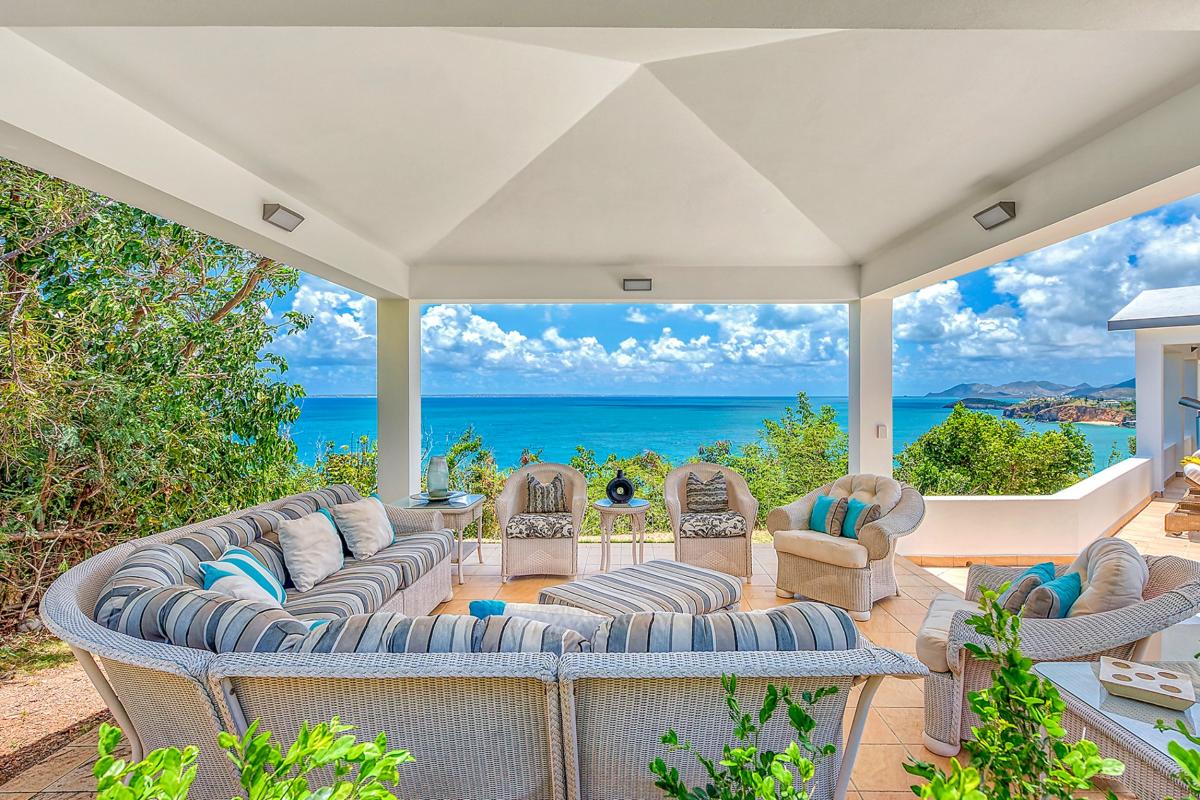 Pool Villa St Martin - The outdoor seatings